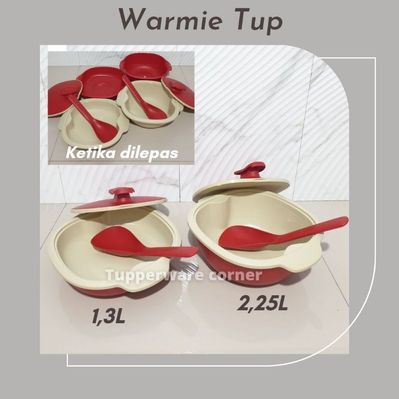 TUPPERWARE // Tempat Saji // Warmie Tup