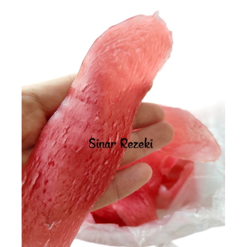 

250gr!! Kerupuk merah mentah/kerupuk merah padang/kerupuk merah mentah asli padang