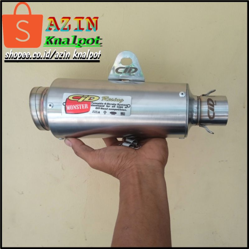 Slencer knalpot tabung knalpot racing CLD MONSTER inlet 38