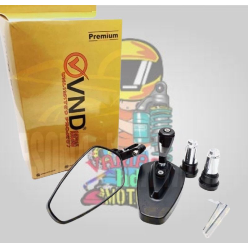 spion jalu oval hitam vnd