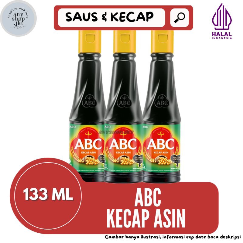 

Kecap Asin Botol ukuran 133ml