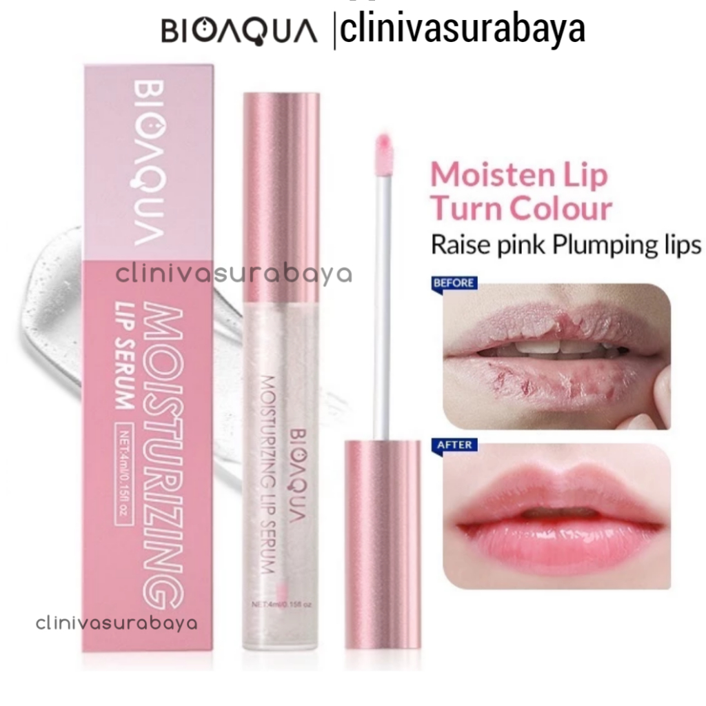 BIOAQUA  LIP SERUM BIOAQUA / BIOAQUA Lip Serum 4ml Moisturizing Pelembab bibir BPOM / BELIA  BIOAQUA