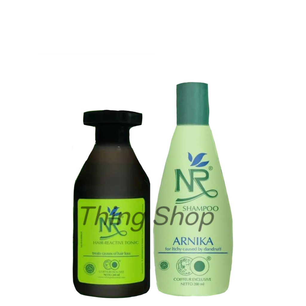 NR HAIRTONIC 200ML + SHAMPOO 200ML ( PAKET RONTOK )