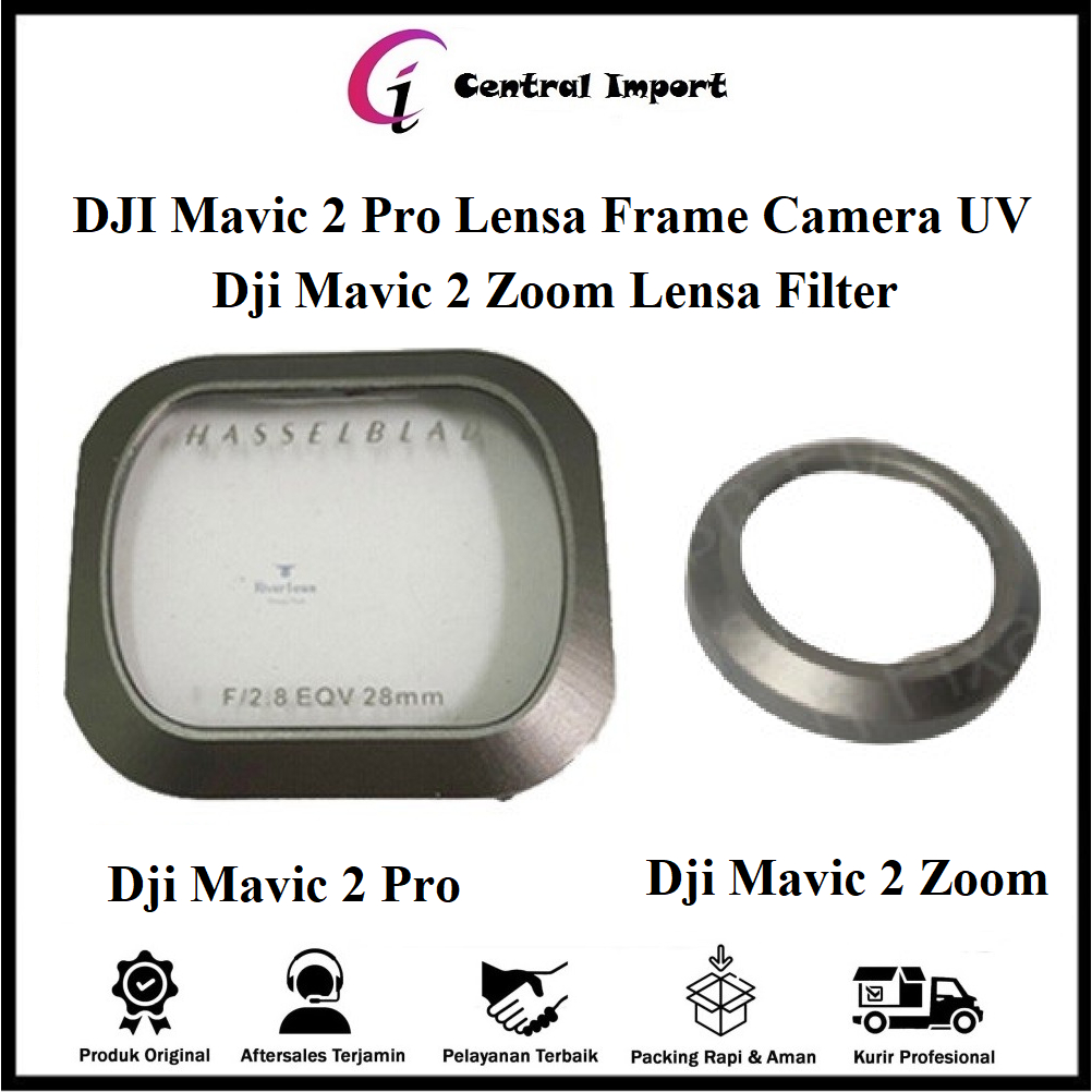 DJI Mavic 2 Pro Lensa Frame Camera UV - Dji Mavic 2 Zoom Lensa Filter