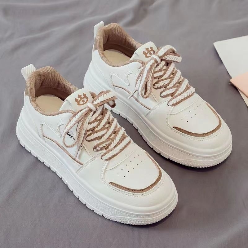 {EJ} Sepatu Sneaker import Wanita Sepatu putih Import Sepatu Santai putih Wanita