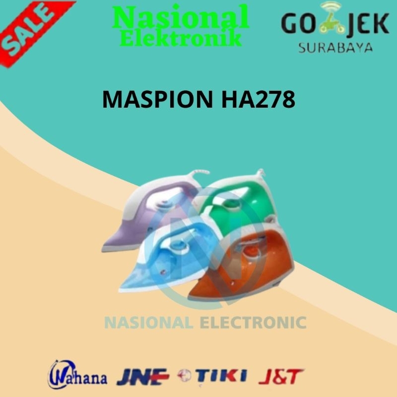 SETRIKA MASPION HA278/SETRIKA HA278/MASPION HA278/SETRIKA MASPION