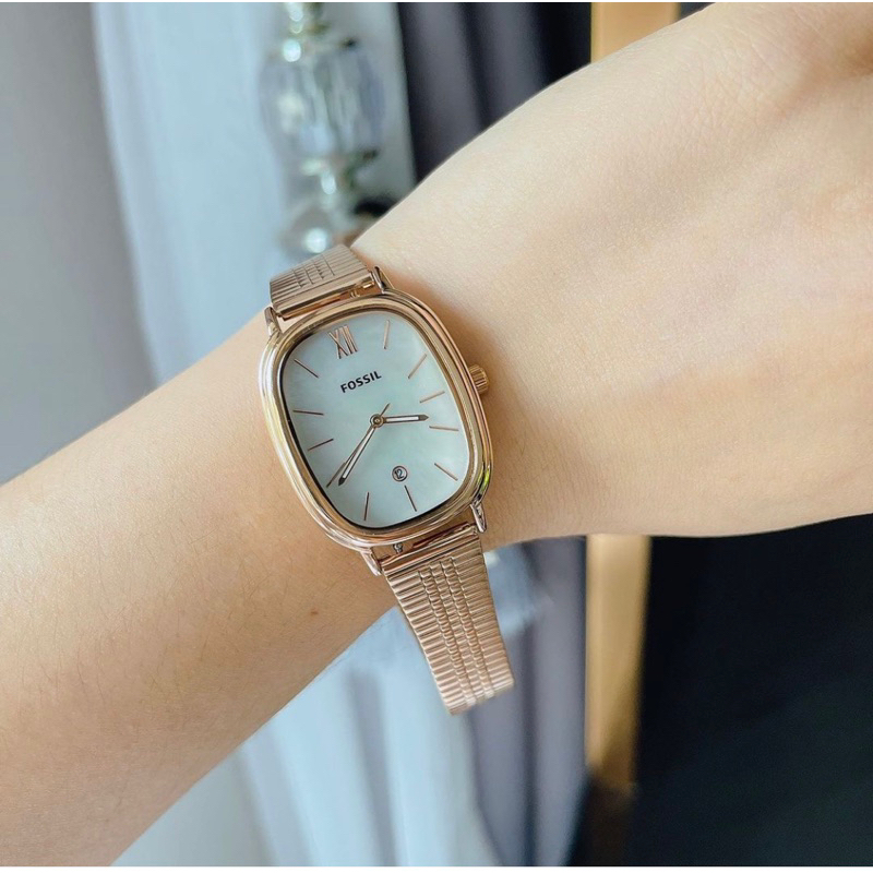 Jam Tangan Wanita Rosegold Stainless Steel Series Lyla BQ3609 24mm
