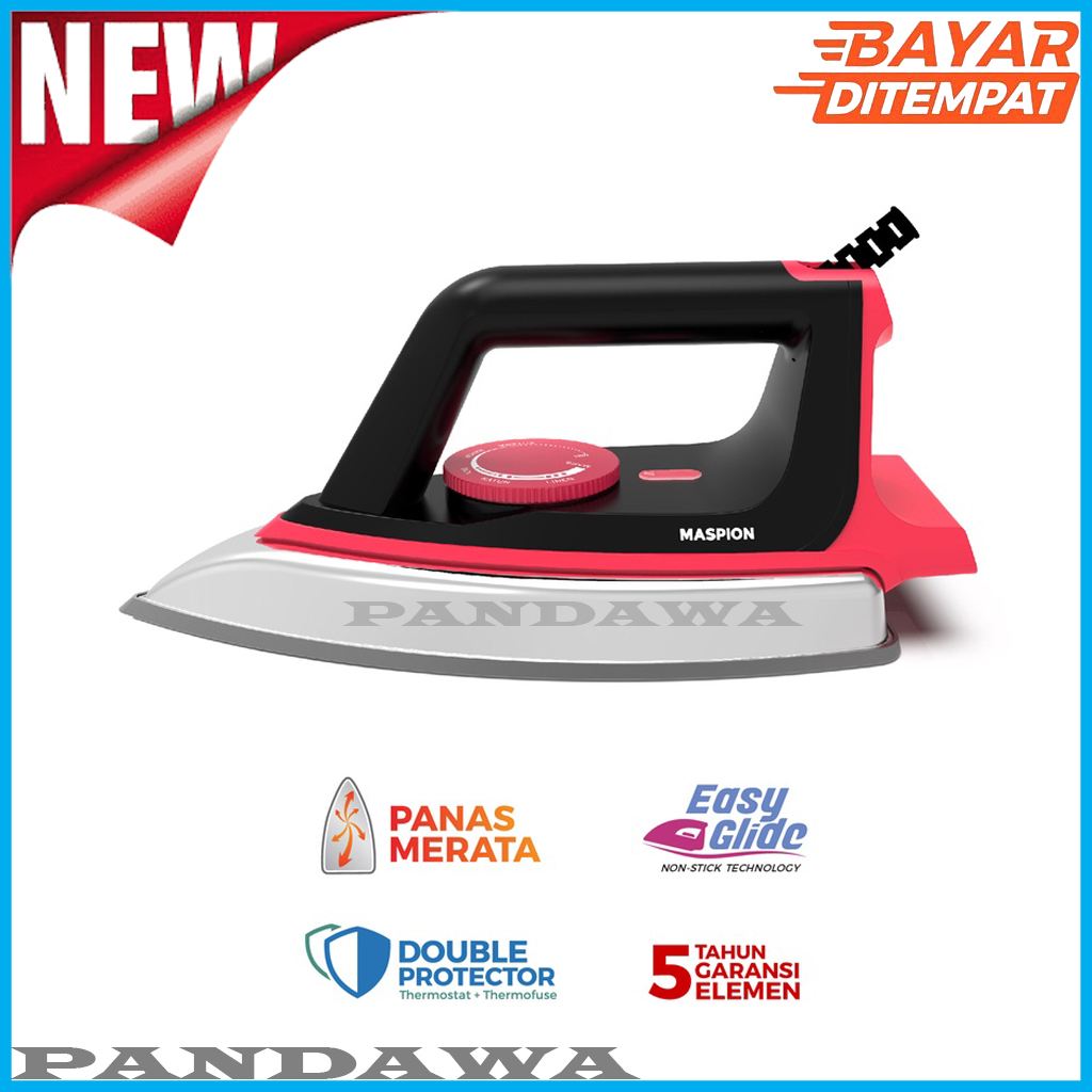 MASPION Setrika HA 390 Setrikaan Anti Lengket