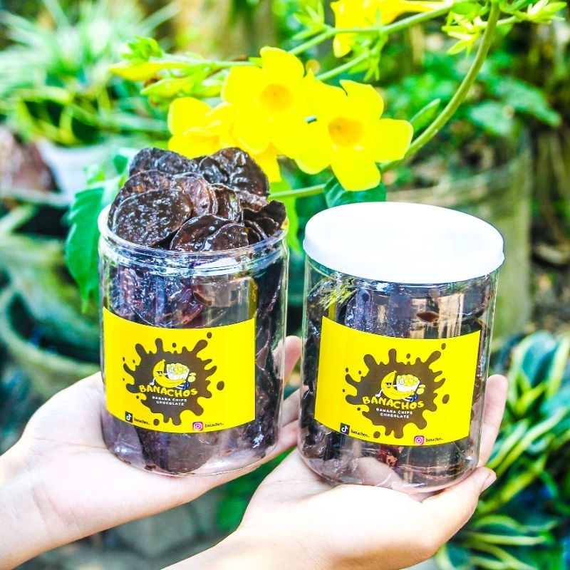 

[BANACHOS] Keripik Pisang Coklat Lumer 180 gram