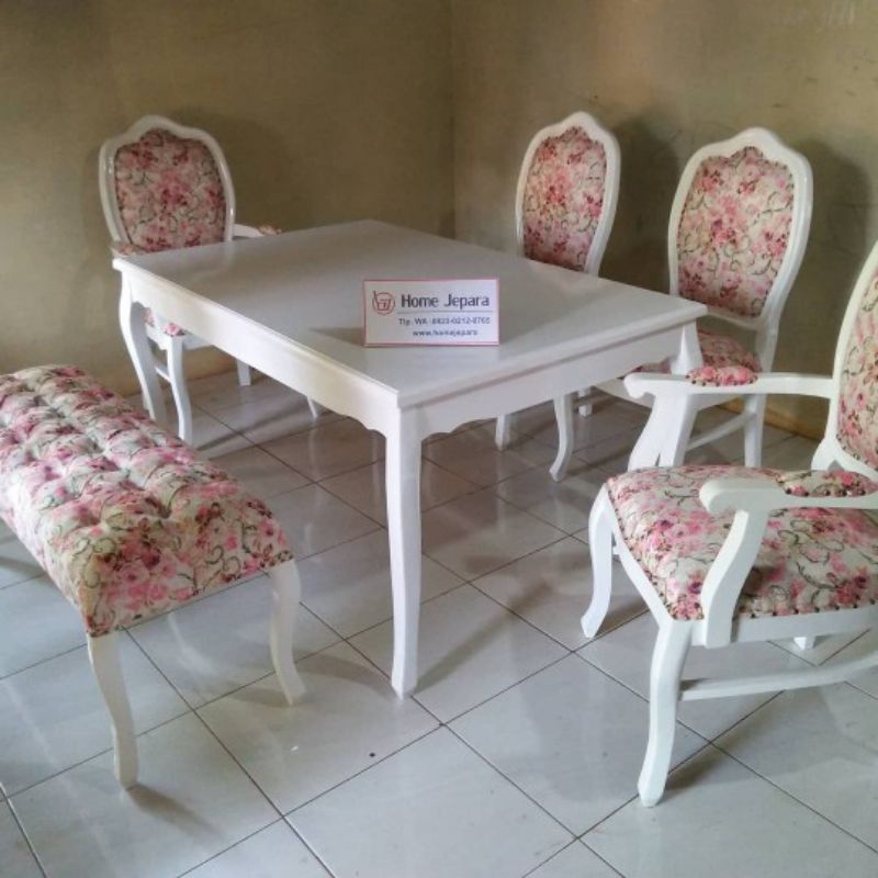 Set Kursi Makan Shabby