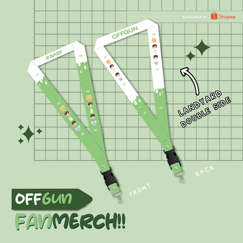 

[FANMERCH] Lanyard & Strap OFFGUN