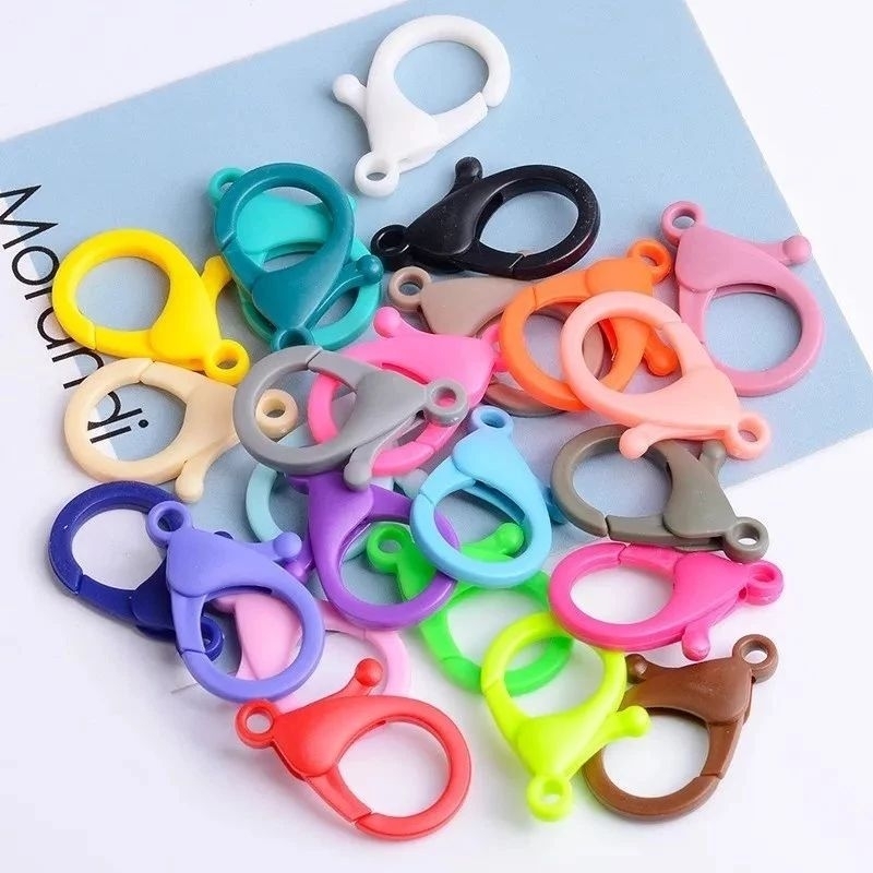 Kokot Udang Plastik Warna Warni Kait Udang Strap Mask