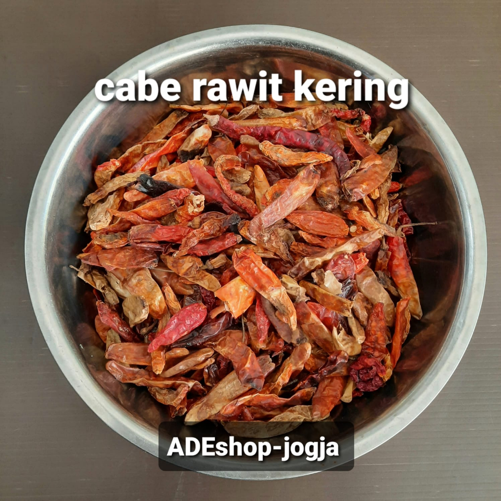 

cabe rawit kering teja dry chili 100 gr cabai lombok