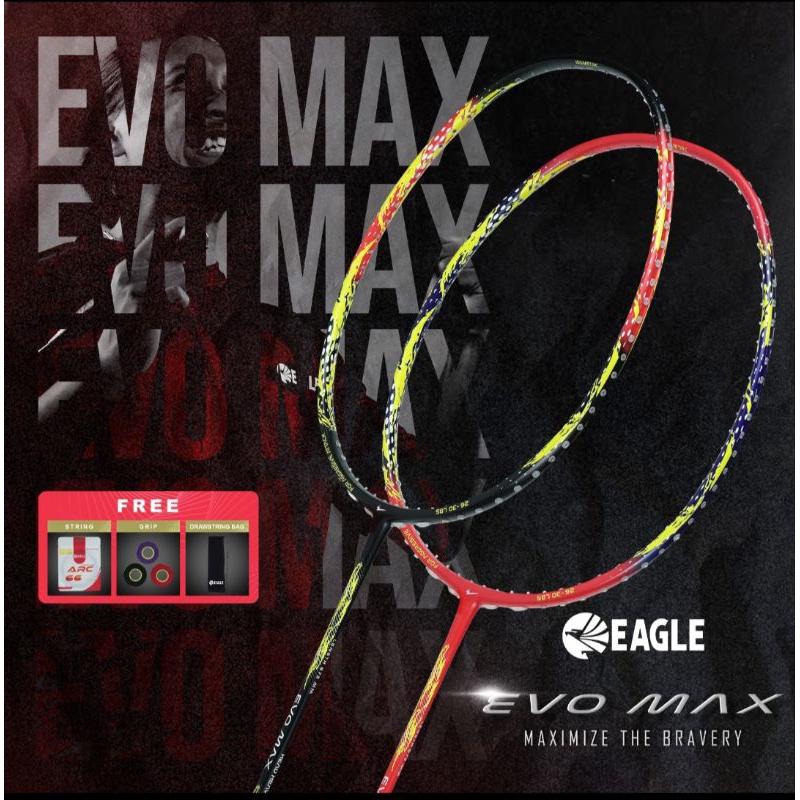 raket badminton eagle evo max