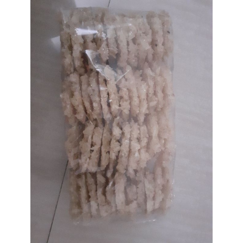 

rengginang belom di goreng