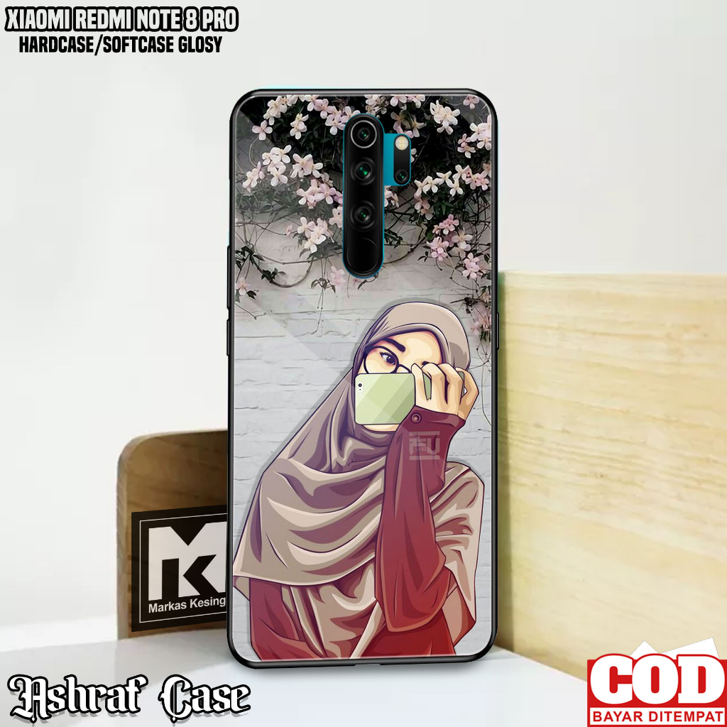 Case Xiaomi Redmi Note 8 Pro - Casing Xiaomi Redmi Note 8 Pro ( HJB ) Softcase Glass - Silikon Xiaom