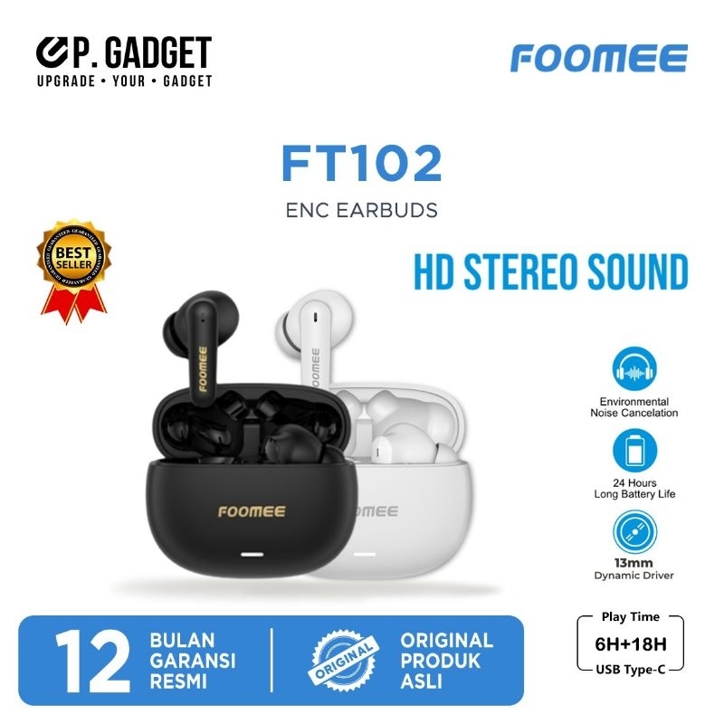 FOOMEE TWS FT102 (NEW) FOOMEE PONTIANAK