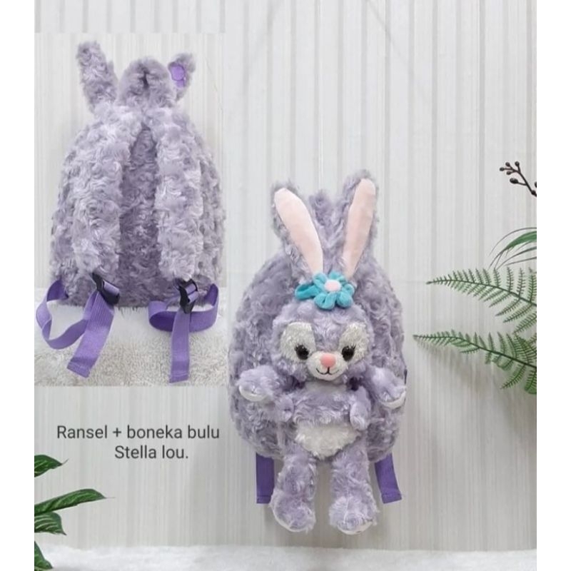 Tas ransel anak + boneka stella lou