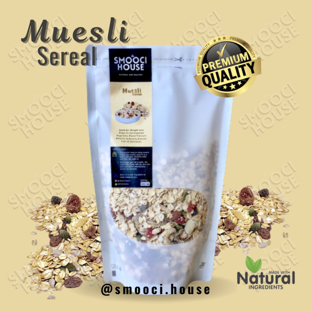 

Muesli Cereal | Sereal Sehat | Muesli Dry Fruit 250gr