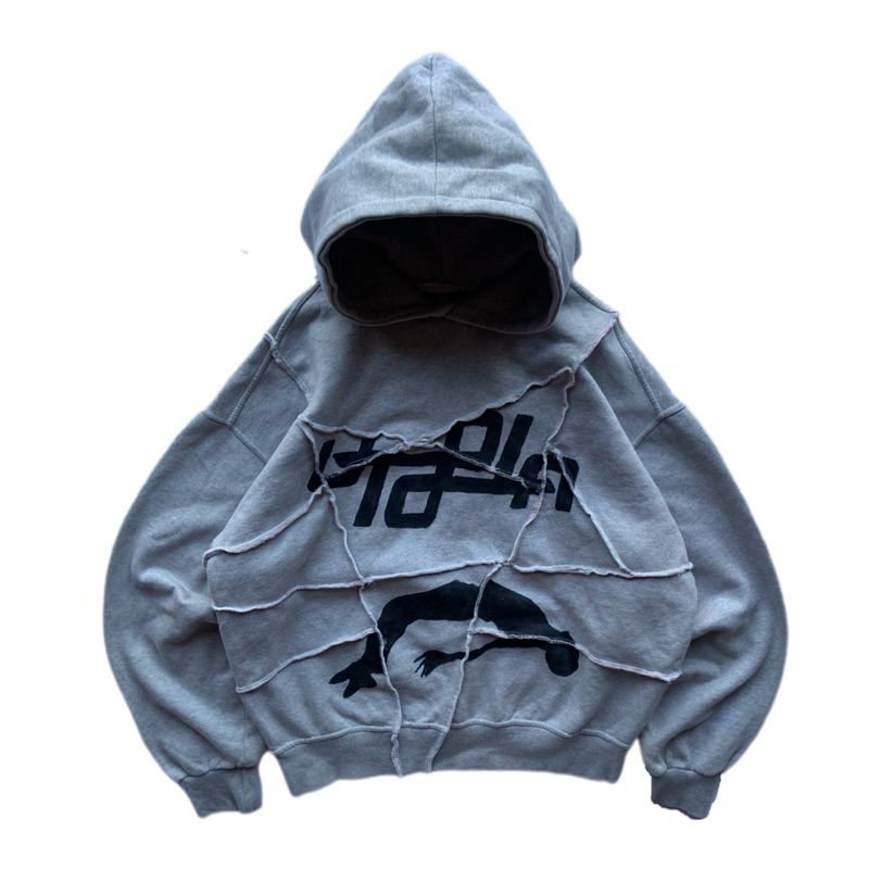 “UTOPIA” travis scoot on boxy hoodie heavy weight