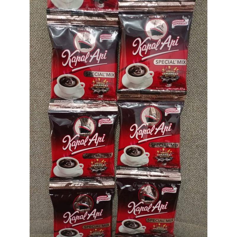 Kopi Kapal Api Mix / Kopi Kapal Api Renceng Plus Gula
