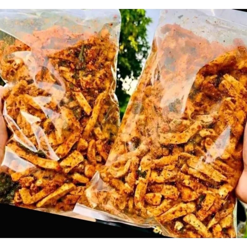 

Basreng Pedas Daun jeruk 1kg Basreng Viral Bandung