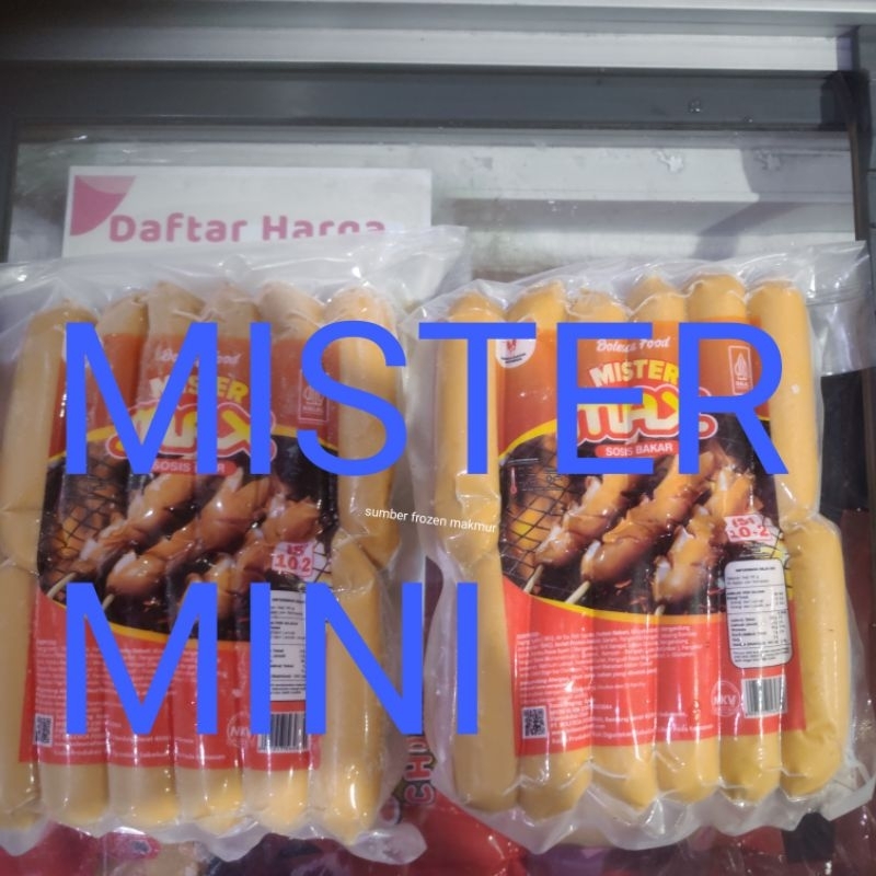 

bratwurst mini ayam mr max 500 sumber frozen makmur