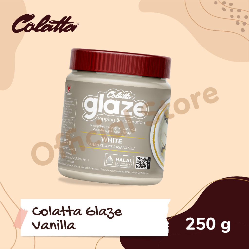 

COLATTA GLAZE VANILLA 250gr