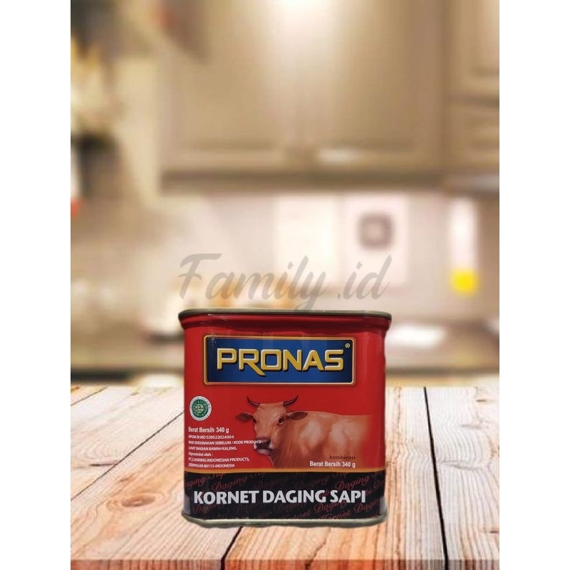 

Pronas Kornet Sapi 340gr Original & Halal