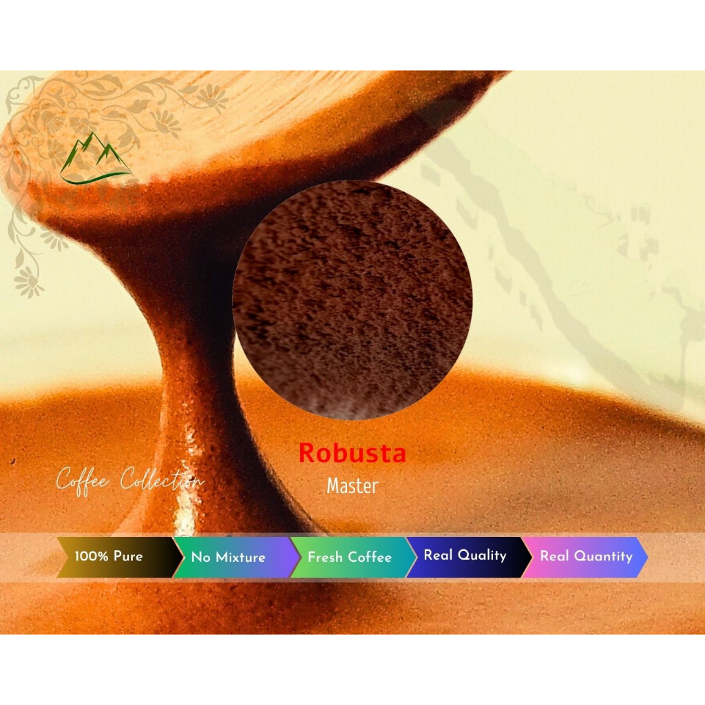 

Master Cofffee - Robusta Powder 1 Kg - 100 % Murni - Kerinci Regency - Jambi