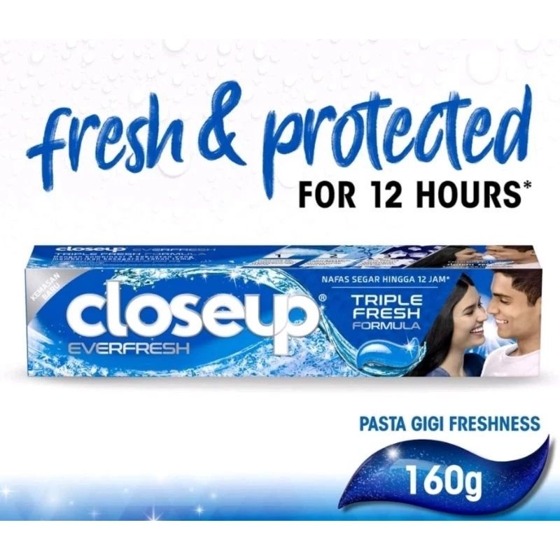 Close Up Everfresh Pasta Gigi Icy White 160Gr