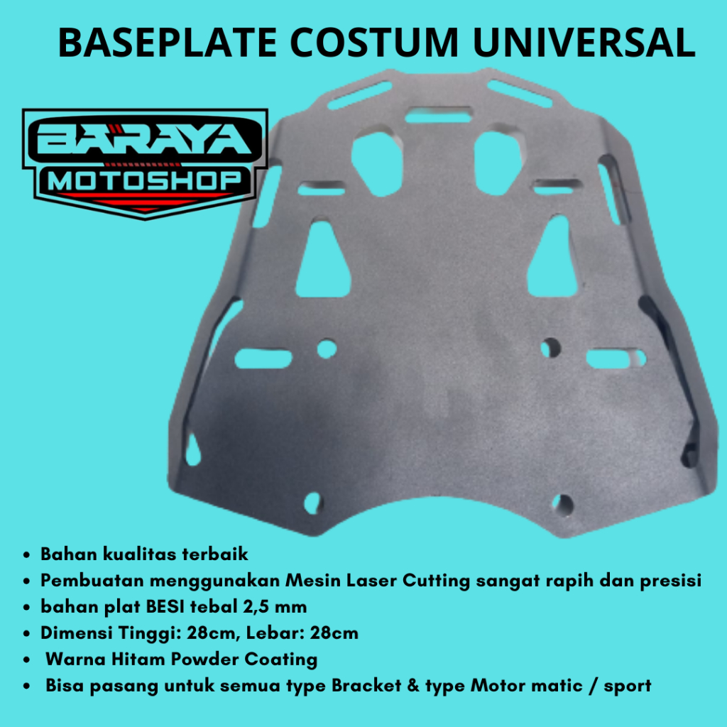Baseplate Custom touring Universal Baseplate Dufflebag Baseplate Adventure