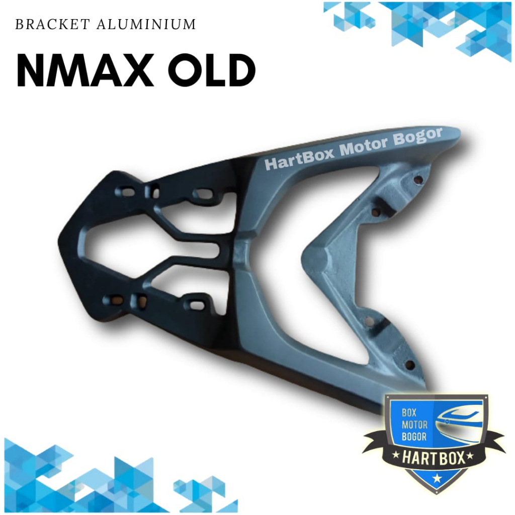 Bracket Box Motor Nmax Old Full Aluminium / Breket Nmax Lama / Braket Almu Nmax Lama