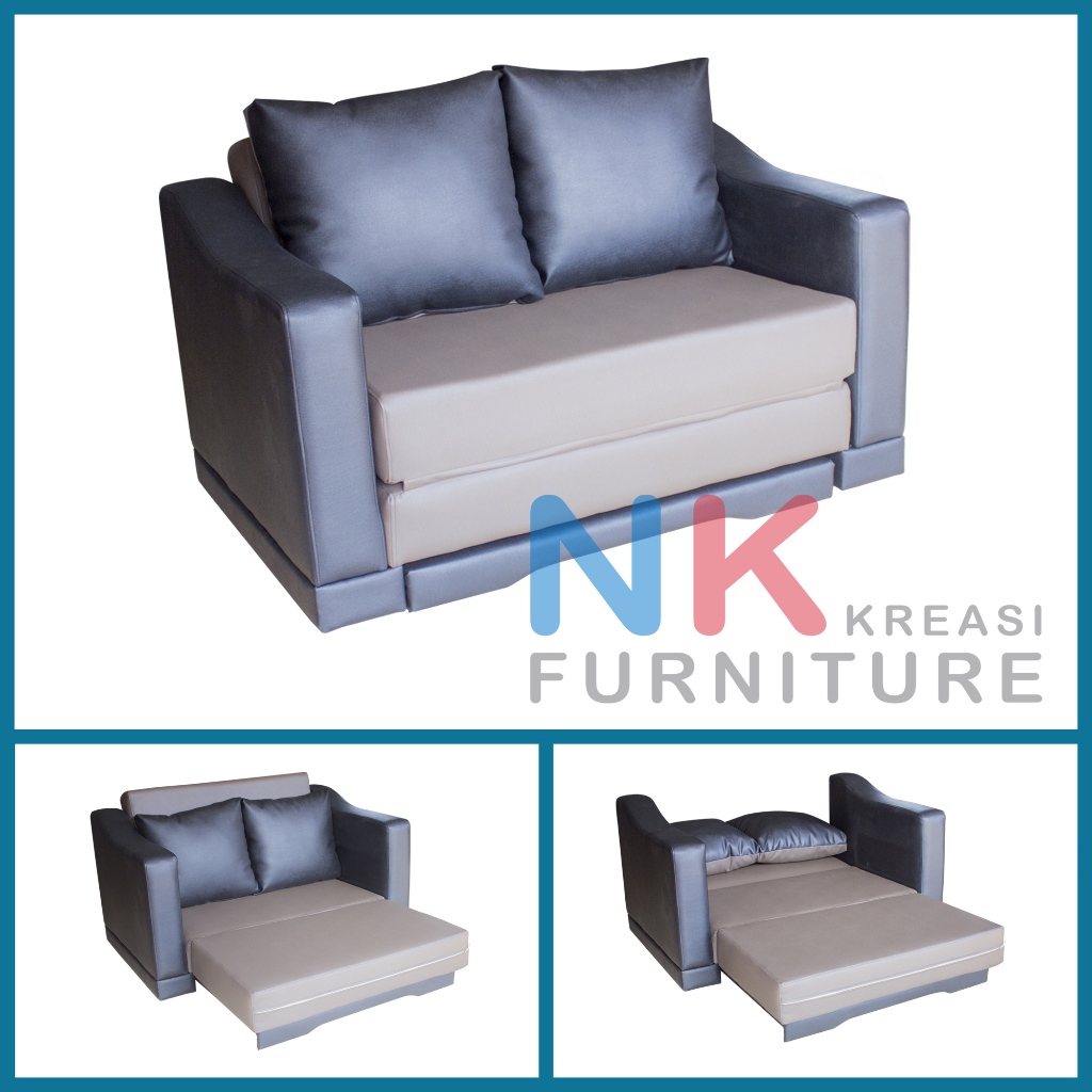 Sofa Bed minimalis , sofabed INOAC multi fungsi.