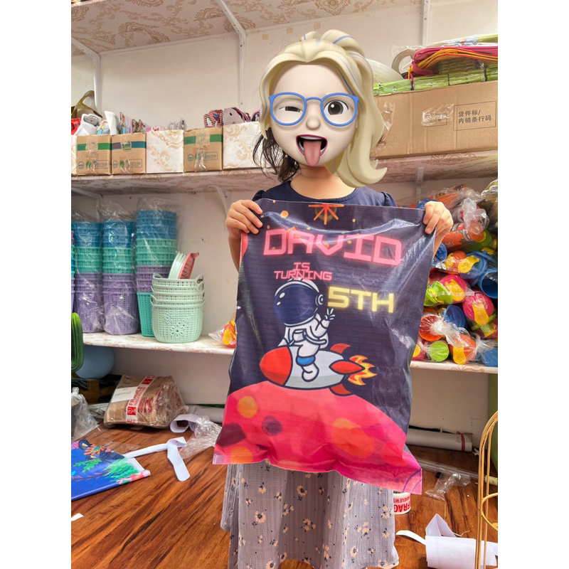 

Bingkisan snack bantal bingkisan ultah custom