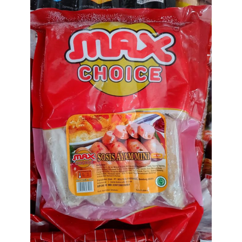 

MAX CHOICE SOSIS MINI