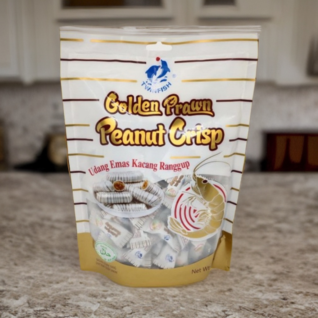 

Golden Prawn Peanut Crisp 350g Malaysia