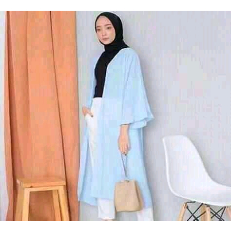 PAKAIAN WANITA / Long cardi kekinian 2022