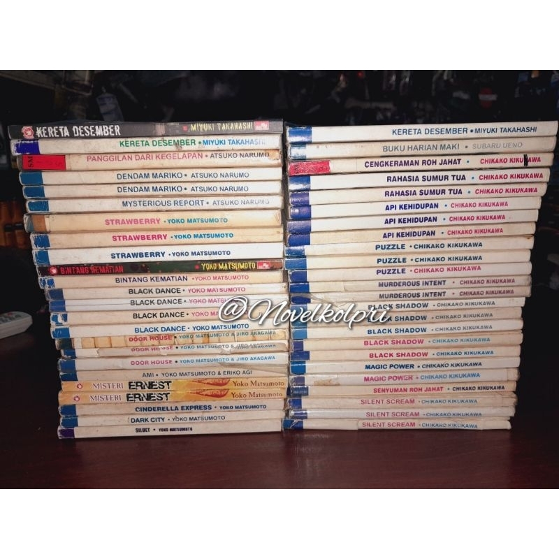 Komik Oneshot/ Satuan Serial Misteri Chie Watari / Yoko Matsumoto/ Chikako Kikukawa