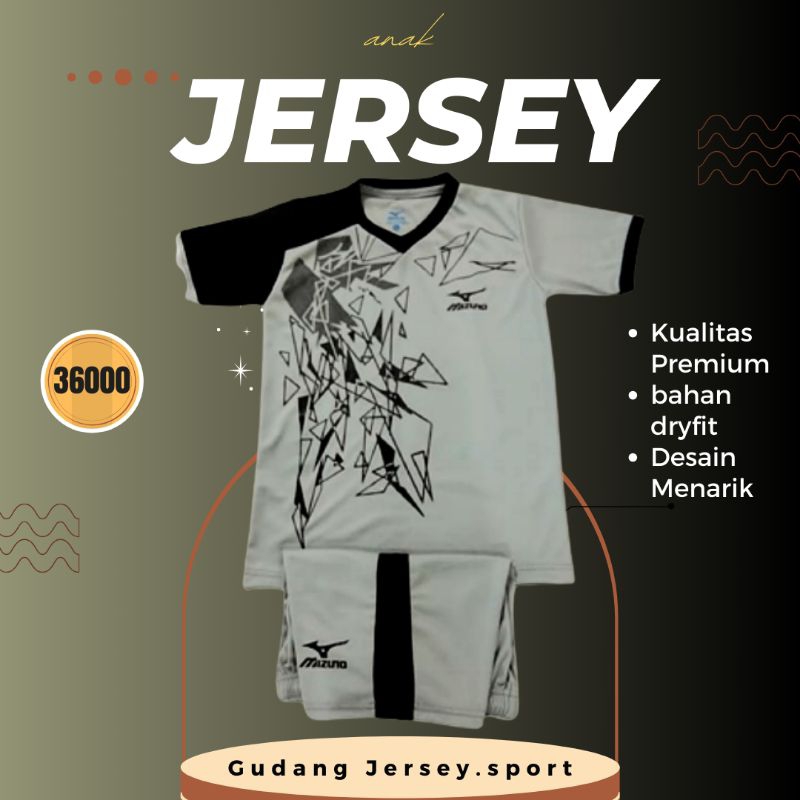 KAOS JERSEY ANAK/JERSEY OLAHRAGA/JERSY SEPAK BOLA