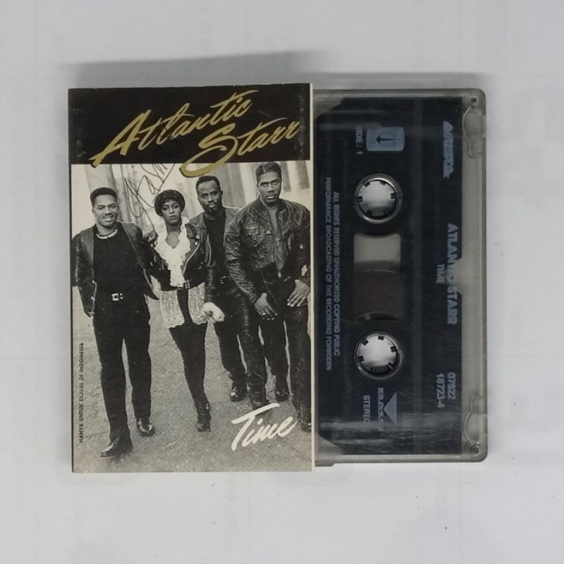 Kaset Atlantic Starr Time Bekas | Lapak Lawas | Kaset Pita Tape Walkman Jadul