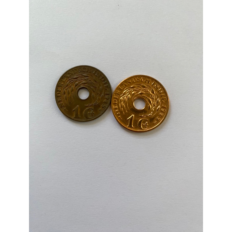 Koin Kuno 1 Cent-Nederlandsch Indie-1945