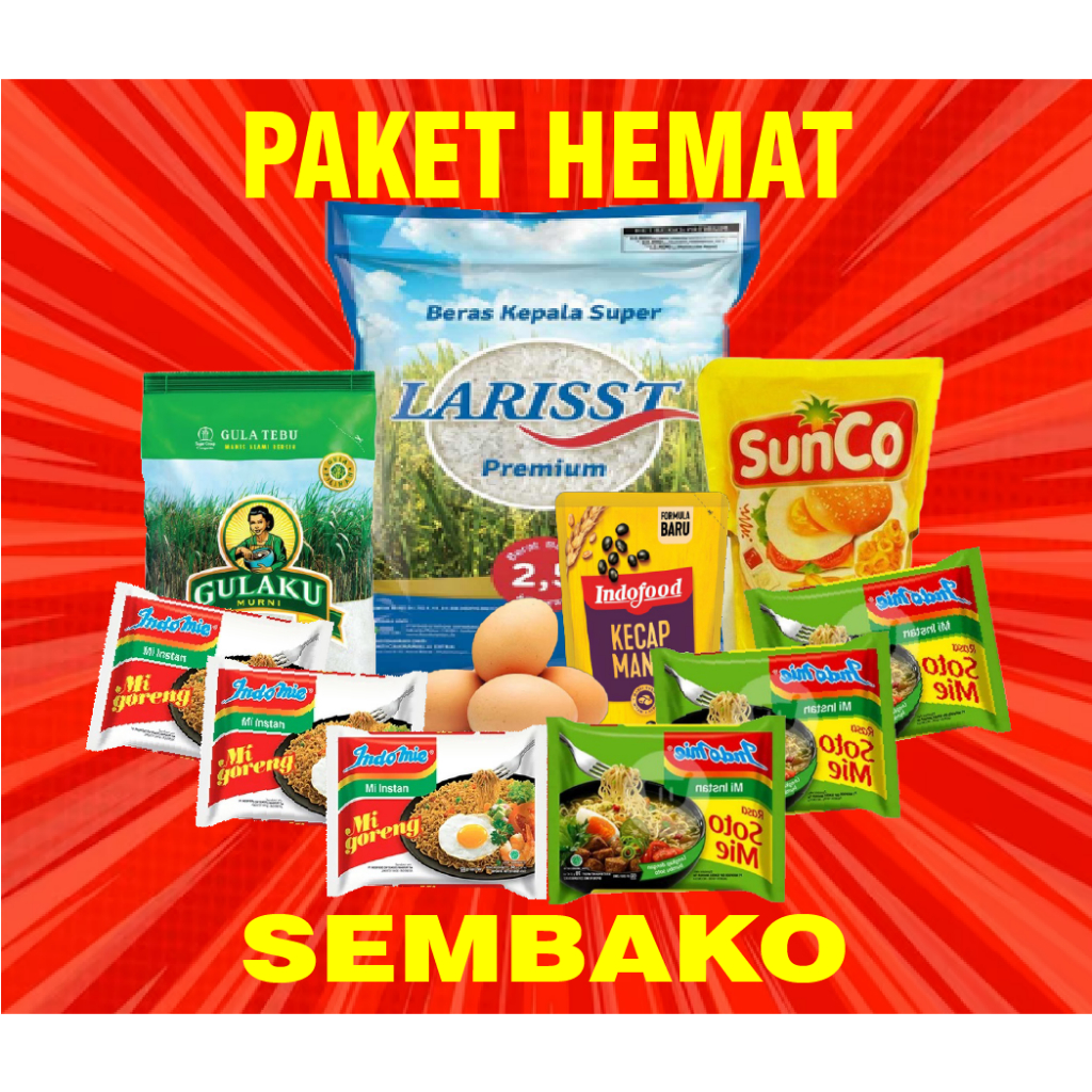 

Paket hemat sembako murah meriah #paket1