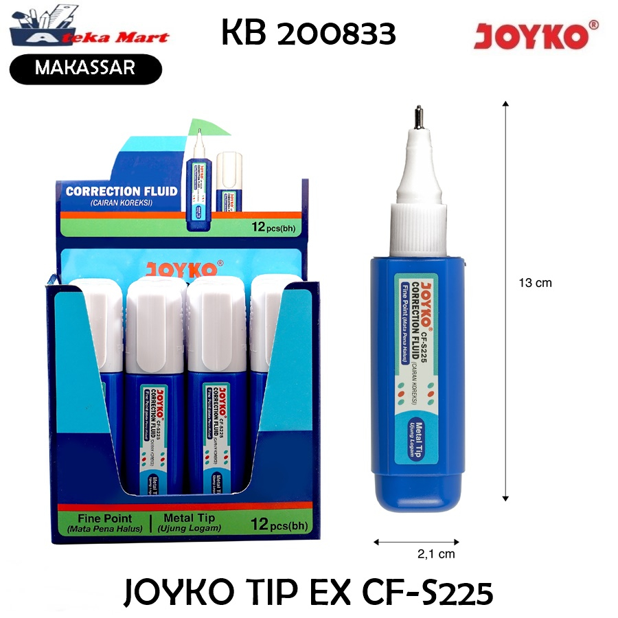 

[BOX/12PCS] JOYKO TIP EX CF-S225