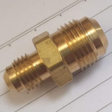 Double Nepel 1/4 x | 3/8 Reducer Penyambung Pipa AC