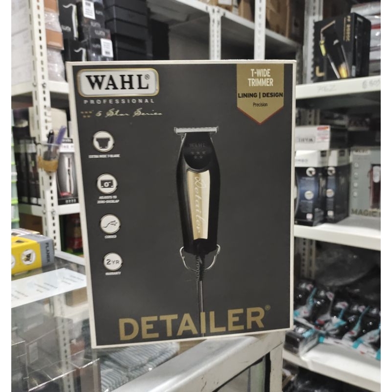 WAHL DETAILER TWIDE CORDED BLACK ORIGINAL NEW LIMITED EDITION HAIR TRIMMER MESIN PENCUKUR RAMBUT