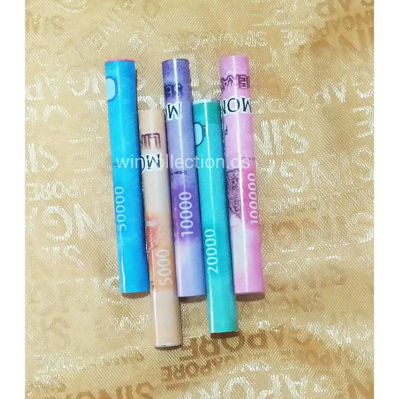 Replika Gulungan Uang Kertas Mainan Mahar - Dekorasi Mahar - Hiasan Mahar - Gulungan Mahar Uang Kert