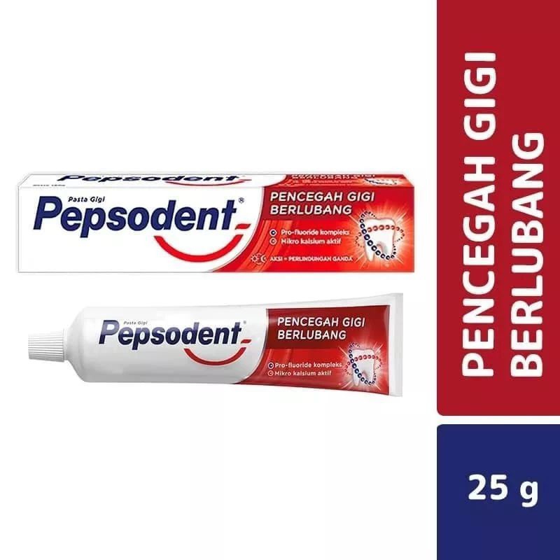 PEPSODENT WHITE 25GR / PEPSODENT KEMASAN MINI