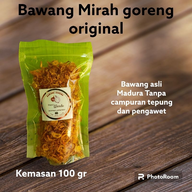 

Brambang Goreng Tanpa Campuran - Rasa Mantap yang Memikat
