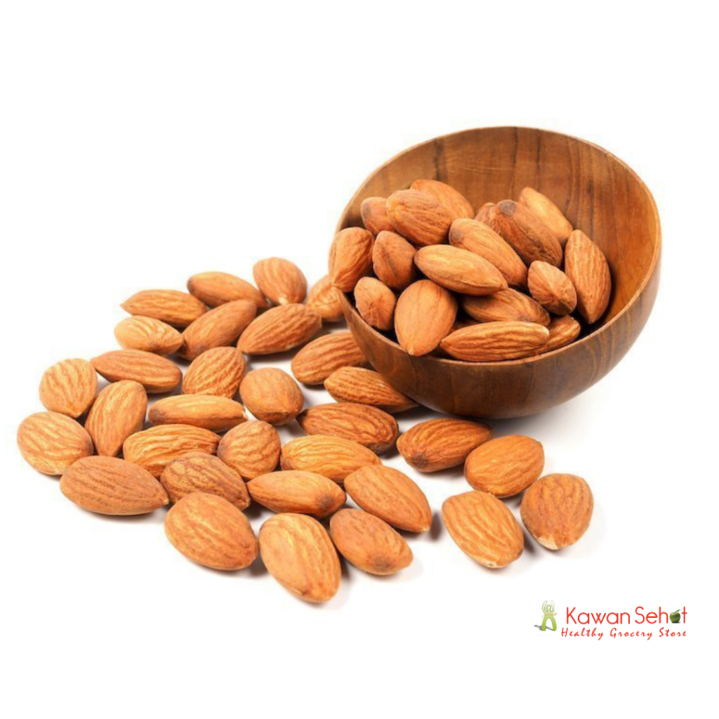 

Natural Roasted Almond | Kacang Almond Panggang 100gr